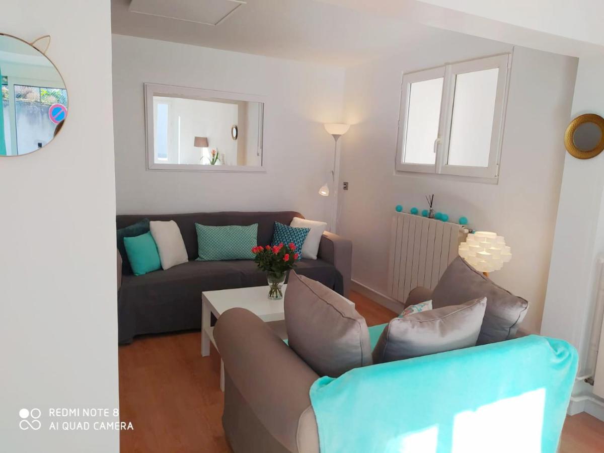 Appartement Rez De Chaussee 2 Chambres Avec Terrasse ก็องโบ-เล-แบ็ง ภายนอก รูปภาพ