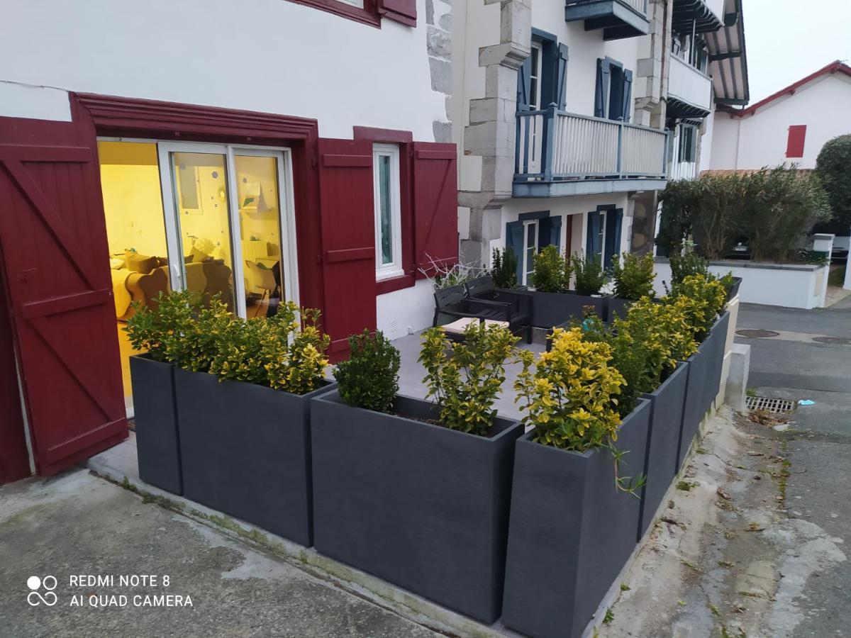 Appartement Rez De Chaussee 2 Chambres Avec Terrasse ก็องโบ-เล-แบ็ง ภายนอก รูปภาพ